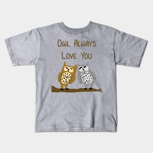 Owl Love Kids T-Shirt